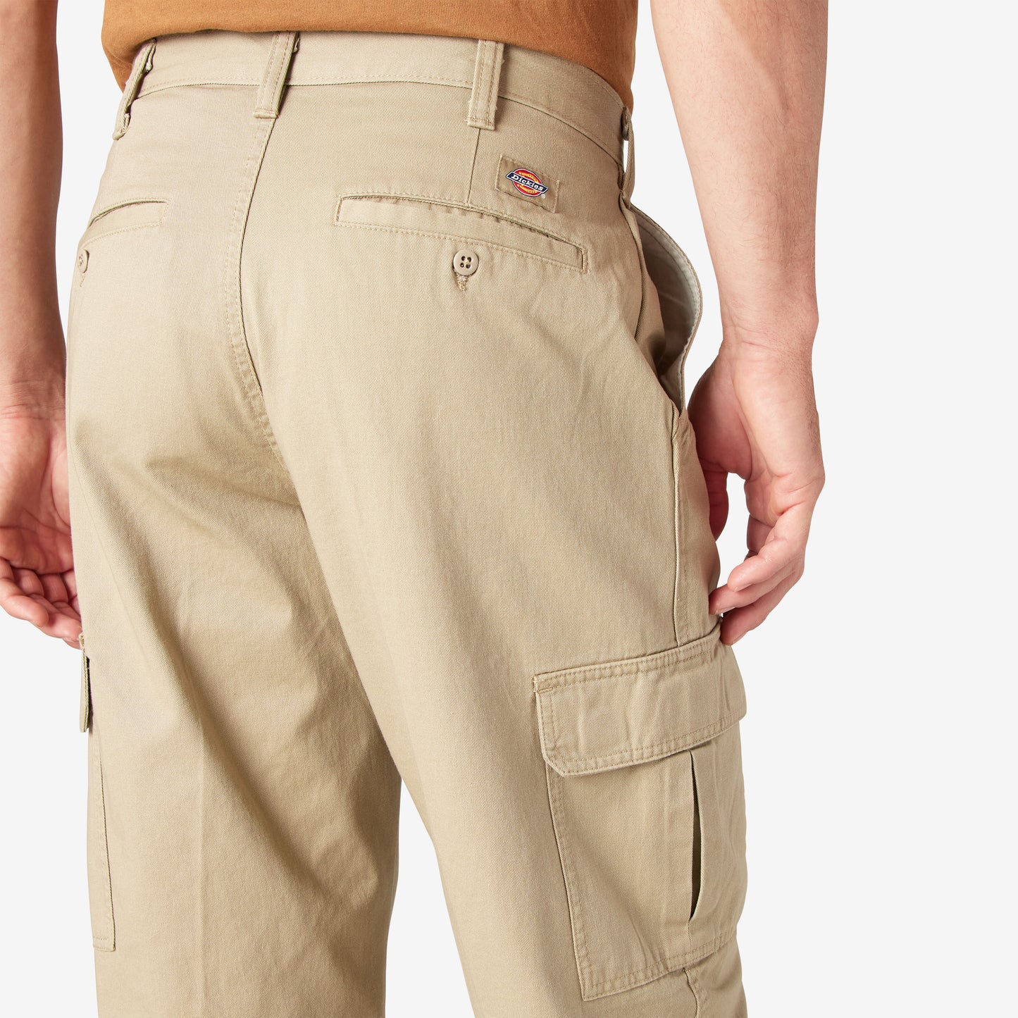 Dickies Loose Fit Cargo Pants - Rinsed Khaki