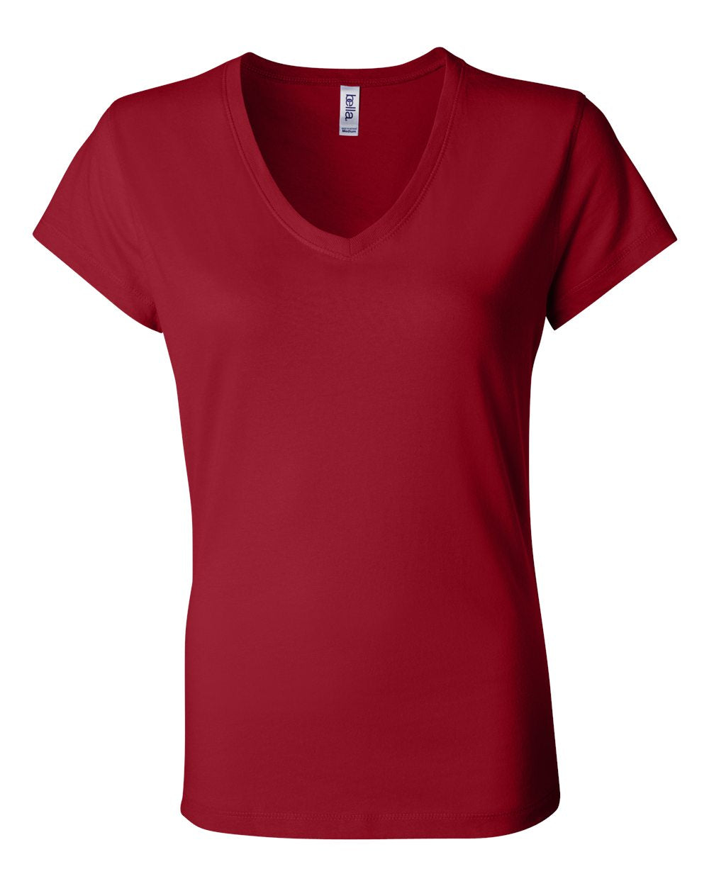 BELLA + CANVAS Women’s Jersey V-Neck Tee
