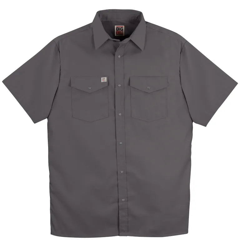 Big Bill Premium Short-Sleeve Snap Front Work Shirt