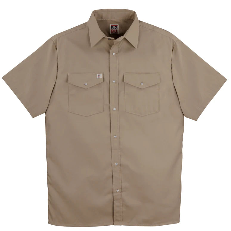 Big Bill Premium Short-Sleeve Snap Front Work Shirt