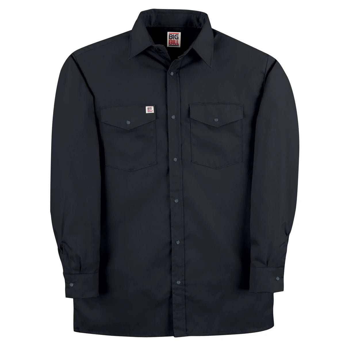 Big Bill Premium Long-Sleeve Snap Front Work Shirt
