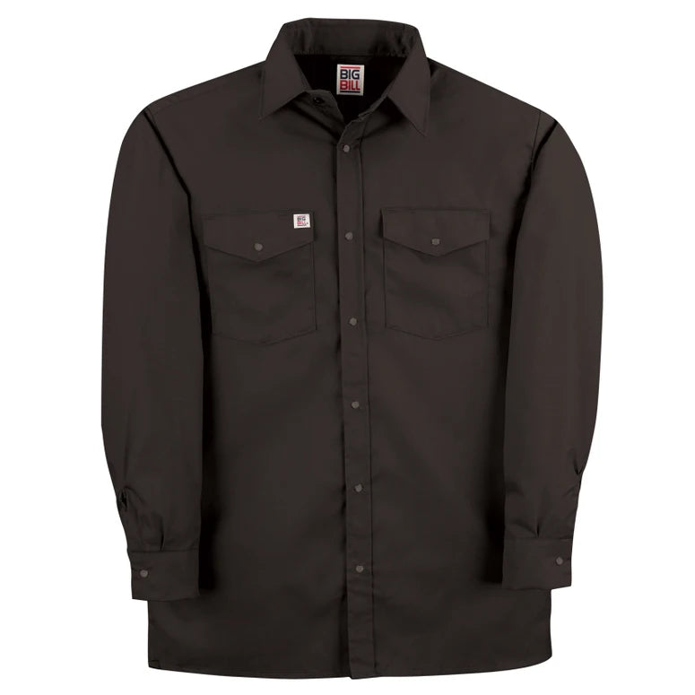 Big Bill Premium Long-Sleeve Snap Front Work Shirt
