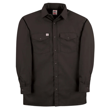 Big Bill Premium Long-Sleeve Snap Front Work Shirt