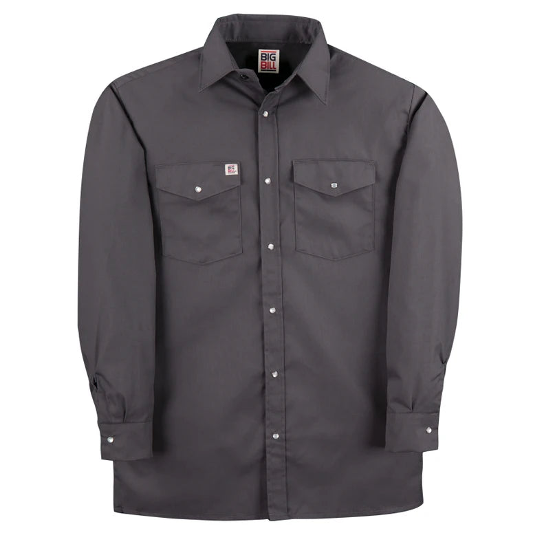 Big Bill Premium Long-Sleeve Snap Front Work Shirt