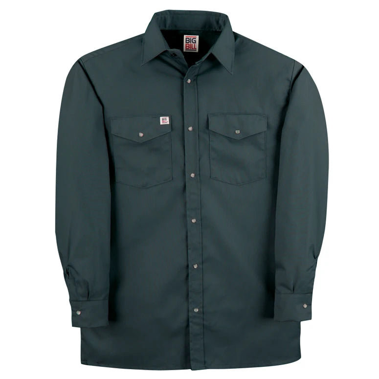 Big Bill Premium Long-Sleeve Snap Front Work Shirt