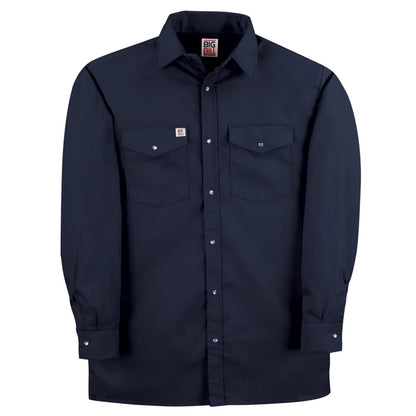 Big Bill Premium Long-Sleeve Snap Front Work Shirt