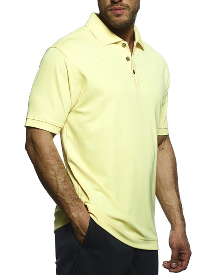 Pro Celebrity Men's Champion Polo Shirt, Maize, X-Large (Clearance)
