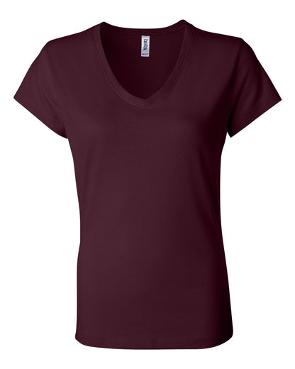 BELLA + CANVAS Women’s Jersey V-Neck Tee