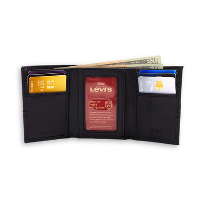 Levi's® Men's RFID Trifold Wallet W/Zip