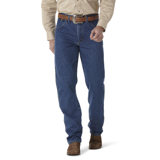 Wrangler® George Strait Cowboy Cut® Men's Jeans - Relaxed Fit - Heavyweight Stone Denim