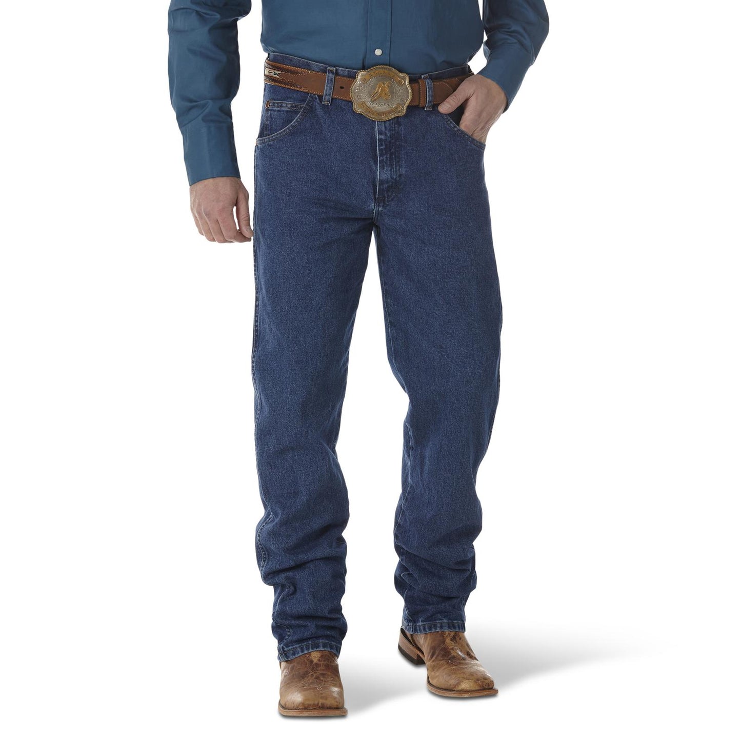 Wrangler® Cowboy Cut® Men's Jeans - Relaxed Fit - Stonewash