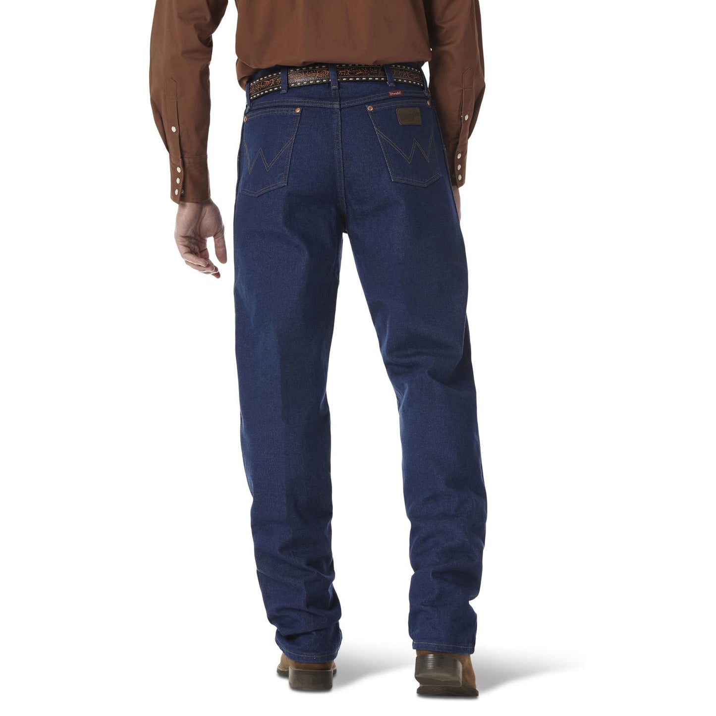 Wrangler® Cowboy Cut® Men's Jeans - Relaxed Fit - Prewashed Indigo