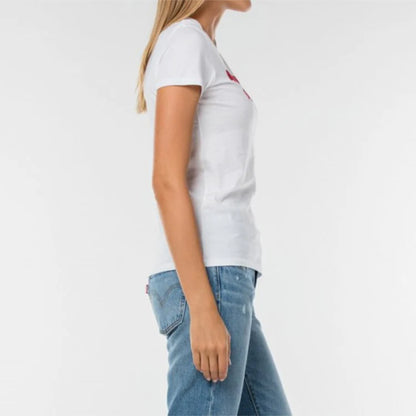 Levi's Slim Fit Red Logo Short Sleeve Shirt