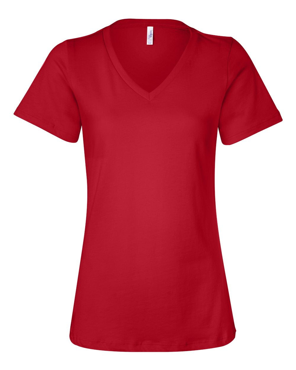 BELLA + CANVAS Women’s Relaxed Jersey V-Neck Tee