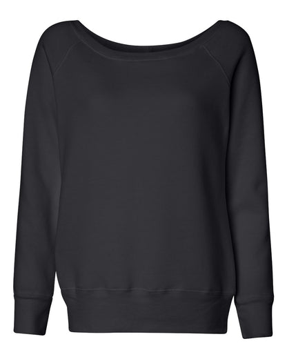 BELLA + CANVAS Women’s Sponge Fleece Wide Neck Sweatshirt