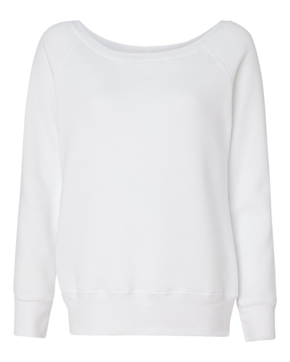 BELLA + CANVAS Women’s Sponge Fleece Wide Neck Sweatshirt