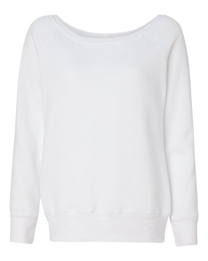 BELLA + CANVAS Women’s Sponge Fleece Wide Neck Sweatshirt