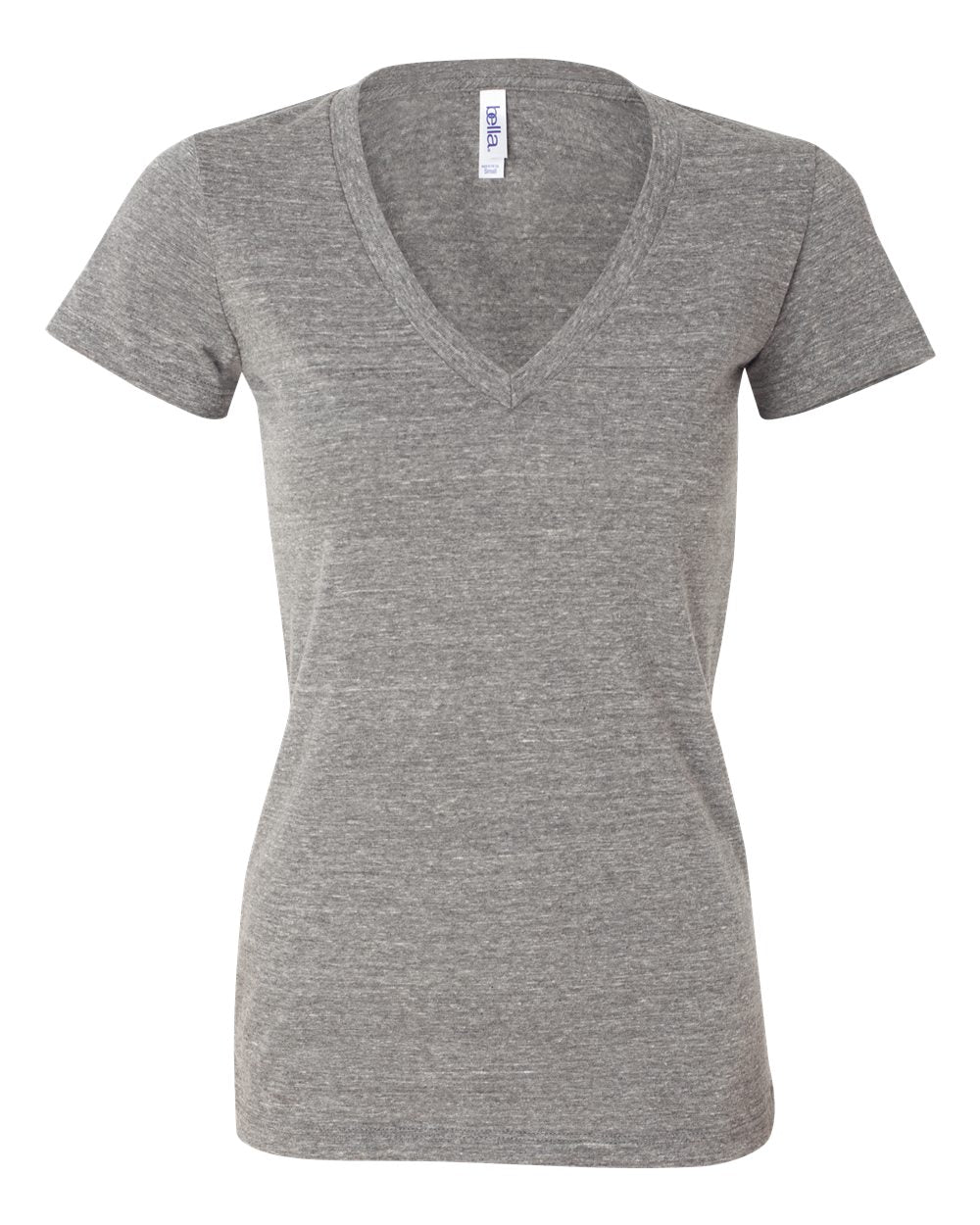 BELLA + CANVAS Women’s Triblend Deep V-Neck Tee