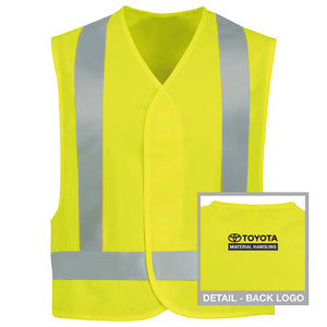 Toyota® Material Handling Hi-Visibility Safety Vest W/Logo