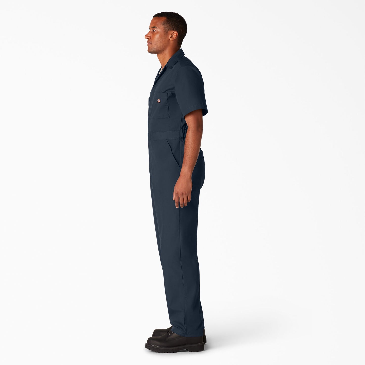 Dickies Short Sleeve Coveralls - Dark Navy