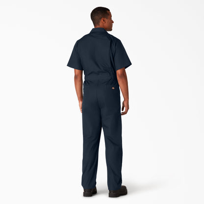 Dickies Short Sleeve Coveralls - Dark Navy