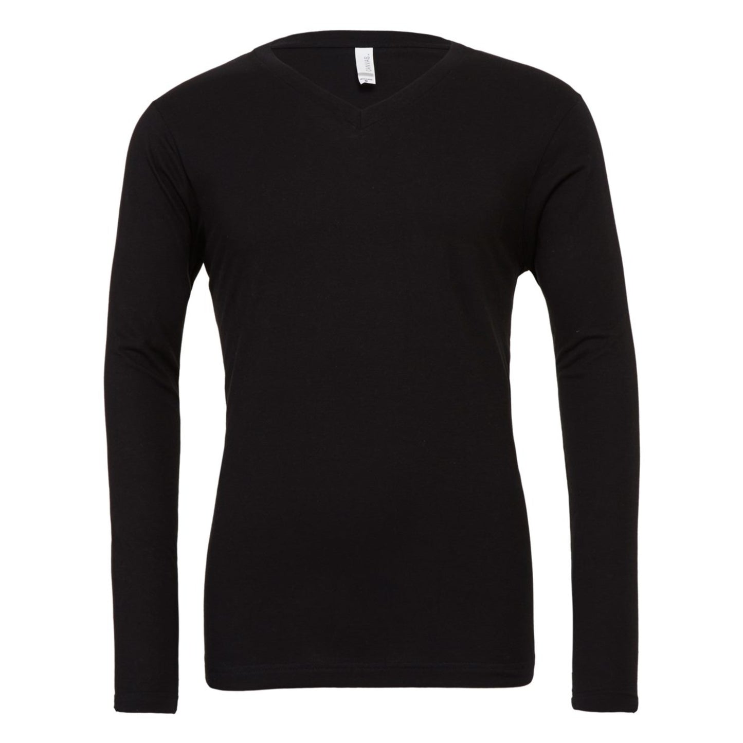 BELLA + CANVAS Unisex Long Sleeve V-Neck Tee - Basics Clothing Store