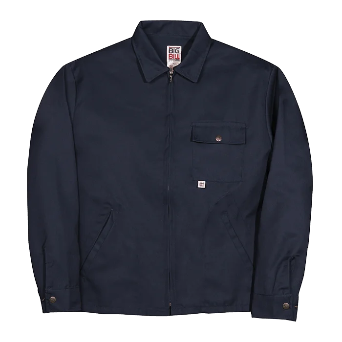 Big Bill Unlined Twill Jacket- Navy -347 - Basics Clothing Store