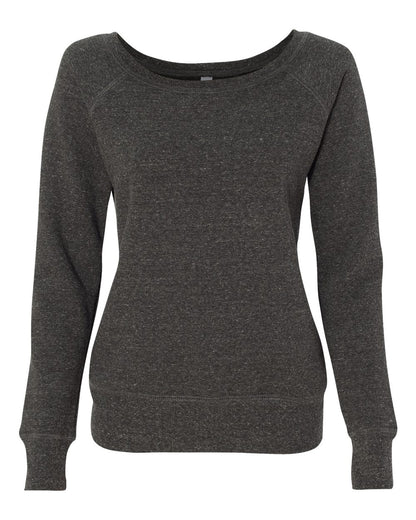 BELLA + CANVAS Women’s Sponge Fleece Wide Neck Sweatshirt
