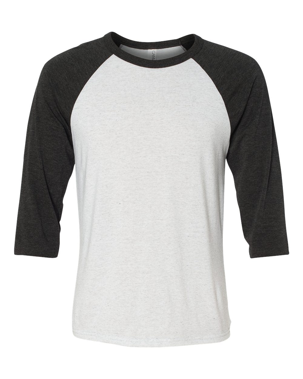 BELLA + CANVAS Three-Quarter Sleeve Baseball Tee