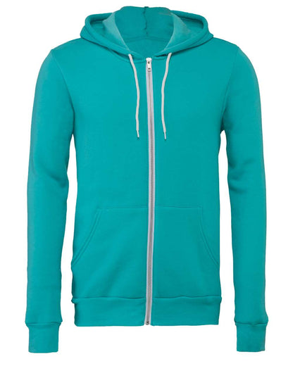 BELLA + CANVAS Sponge Fleece Full-Zip Hoodie