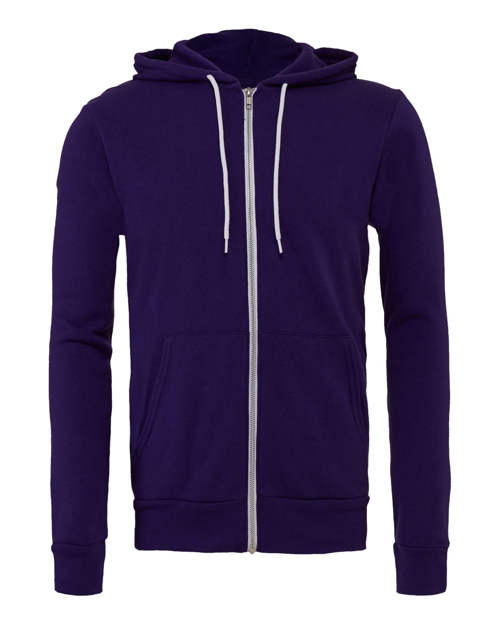BELLA + CANVAS Sponge Fleece Full-Zip Hoodie