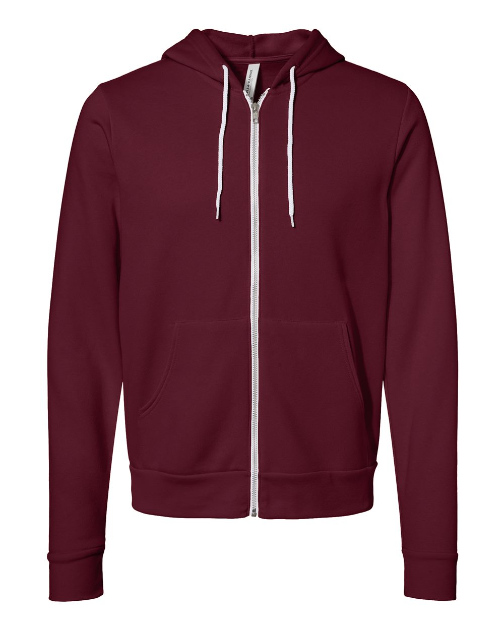 BELLA + CANVAS Sponge Fleece Full-Zip Hoodie