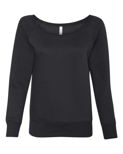 BELLA + CANVAS Women’s Sponge Fleece Wide Neck Sweatshirt