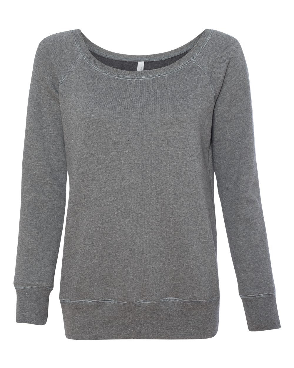 BELLA + CANVAS Women’s Sponge Fleece Wide Neck Sweatshirt