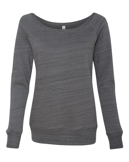 BELLA + CANVAS Women’s Sponge Fleece Wide Neck Sweatshirt
