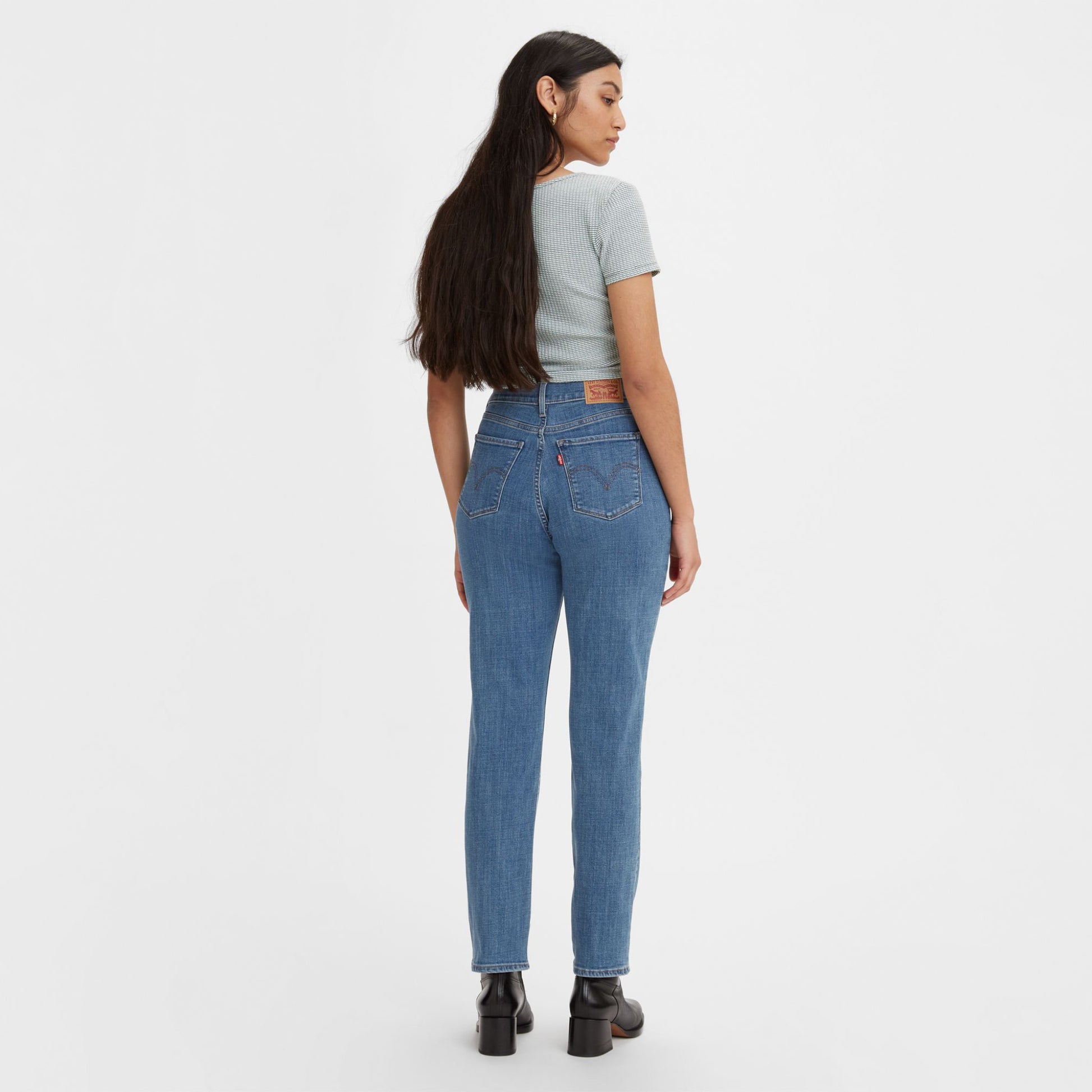 Levi's Classic Straight Women's Jeans - Lapis Speed - Basics Clothing Store