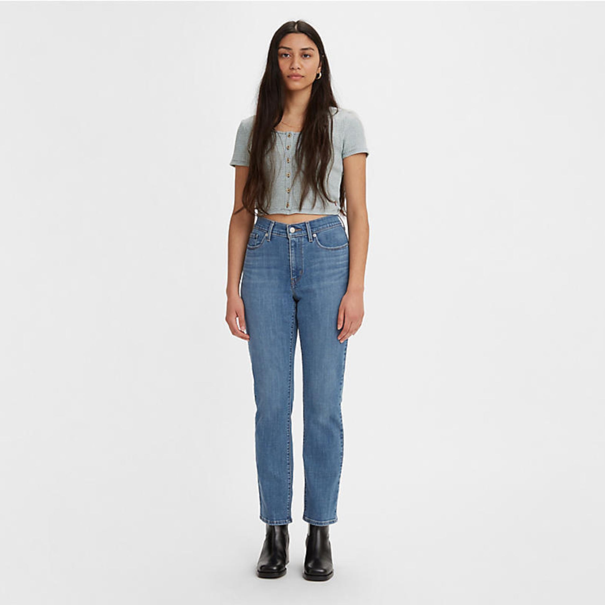 Levi's Classic Straight Women's Jeans - Lapis Speed - Basics Clothing Store