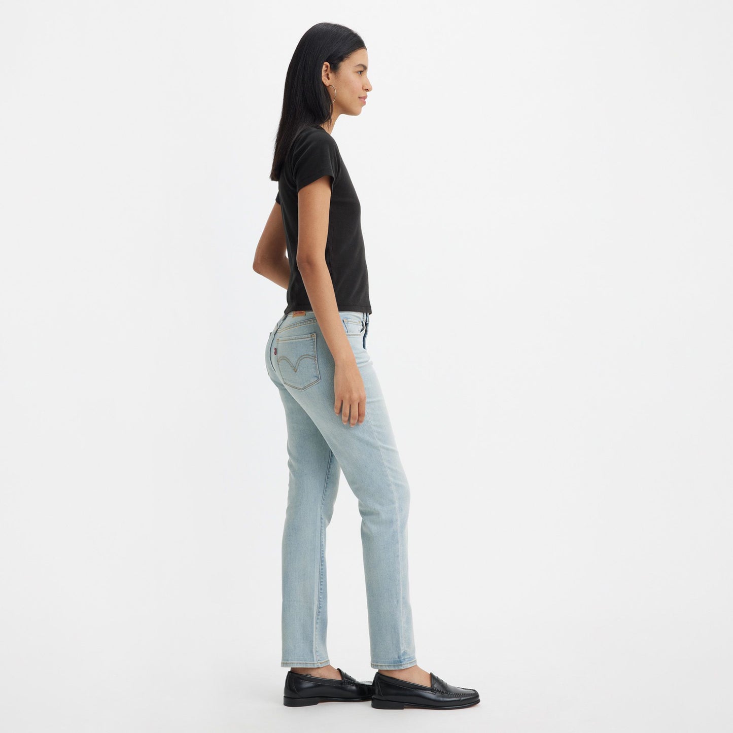 Levi's Classic Straight Women's Jeans - Indigo Destructed