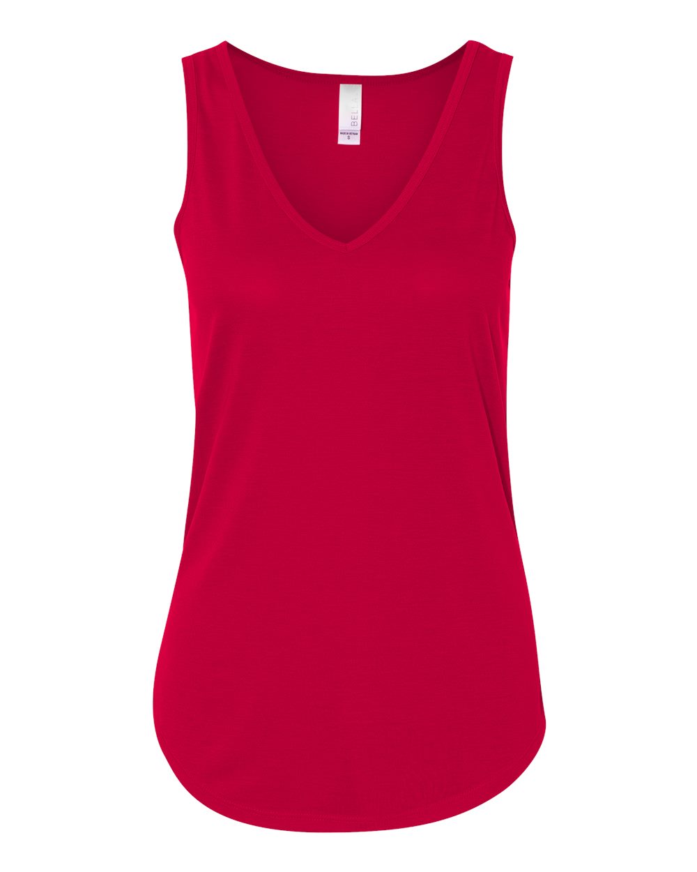 BELLA + CANVAS Women's Flowy V-Neck Tank