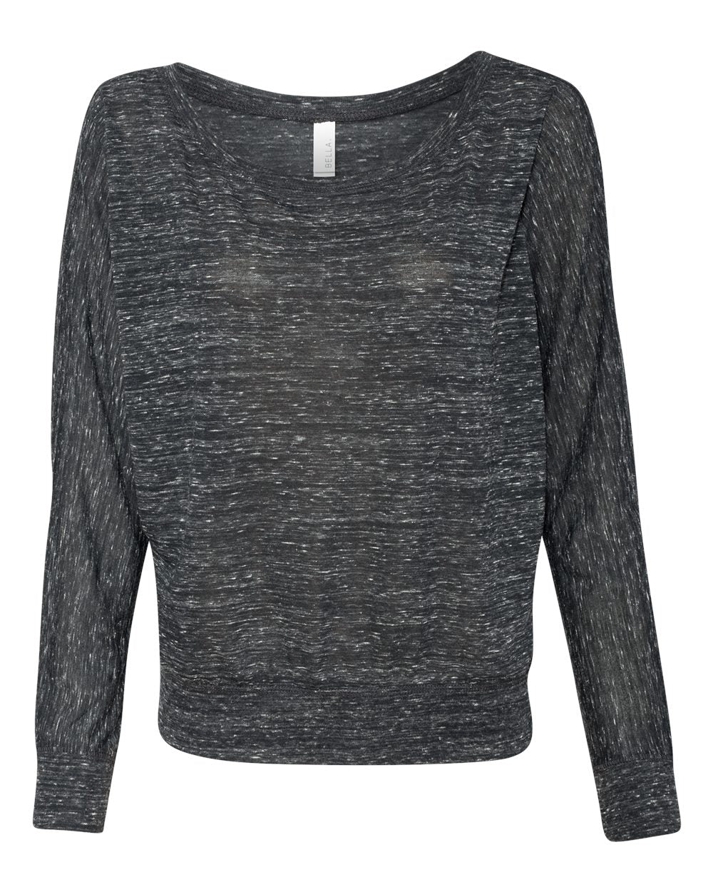 BELLA + CANVAS Women’s Flowy Off Shoulder Long Sleeve Tee