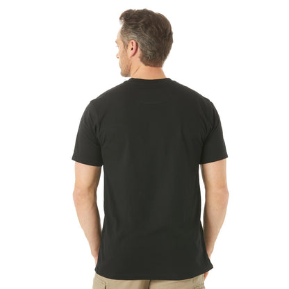Wrangler® RIGGS Workwear® Short Sleeve 1 Pocket Performance T-Shirt - Black