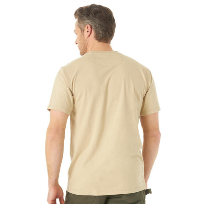 Wrangler® RIGGS Workwear® Short Sleeve 1 Pocket Performance T-Shirt - Khaki