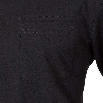 Wrangler® RIGGS Workwear® Long Sleeve 1 Pocket Performance T-Shirt - Black