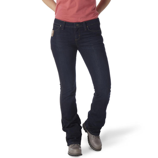Wrangler® Women's RIGGS Workwear® Bootcut Work Jean - Dark Rinse