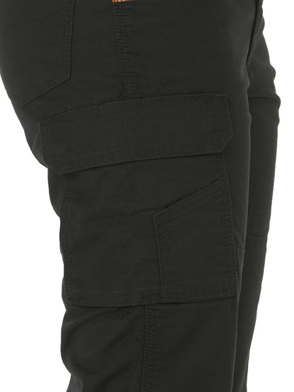 Wrangler® Women's RIGGS Workwear® Ripstop Ranger Slim Cargo Pant  - Black