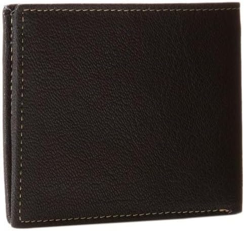 Timberland Men's Leather Wallet with Attached Flip Pocket