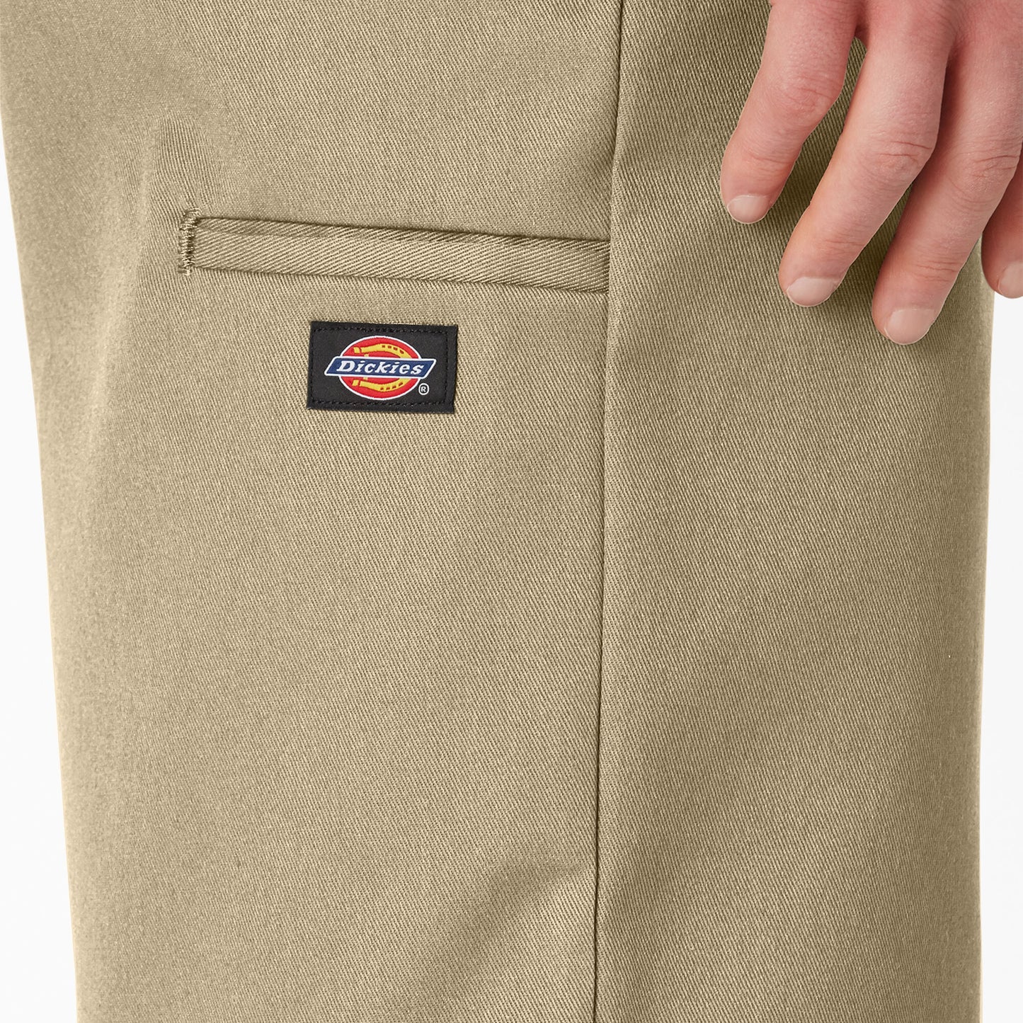 Dickies 13" Loose Fit Flat Front Work Shorts - Khaki