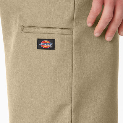 Dickies 13" Loose Fit Flat Front Work Shorts - Khaki