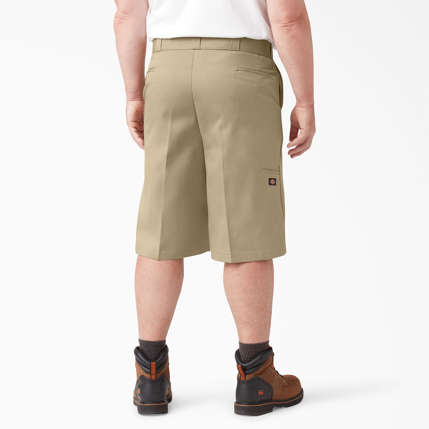 Dickies 13" Loose Fit Flat Front Work Shorts - Khaki