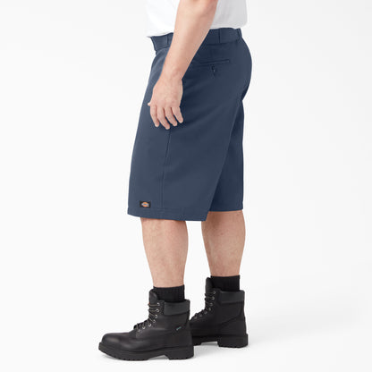 Dickies 13" Loose Fit Flat Front Work Shorts - Navy